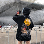 Load image into Gallery viewer, Japanese Hoodie &quot;Full Moon&#39;
