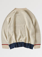 Load image into Gallery viewer, Japanese Kanagawa Wave Sweater &#39;Kappabashi&#39;

