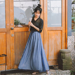 Load image into Gallery viewer, Japanese Long Dress &#39;Ogino&#39;
