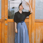 Load image into Gallery viewer, Japanese Long Dress &#39;Ogino&#39;
