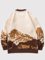 Load image into Gallery viewer, Japanese Mountain Design Sweater &#39;Asakusa&#39;
