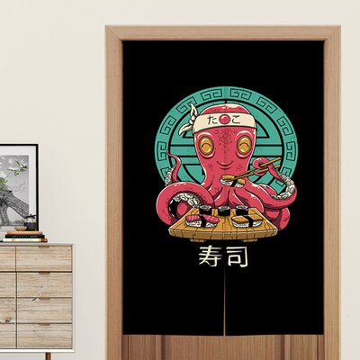 Japanese Noren 'Paul The Octopus'