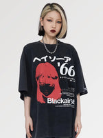 Load image into Gallery viewer, Japanese Oversize T-shirt &#39;Blackair&#39;
