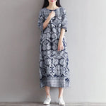 Load image into Gallery viewer, Japanese Pattern Dress &#39;Yuriko&#39;
