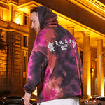 Load image into Gallery viewer, Japanese Pattern Hoodie &#39;Rainbow&#39;
