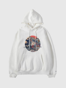 Japanese Pattern Hoodie 'Wahei'