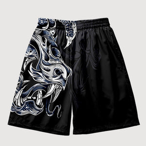 Japanese Pattern Shorts 'Sasori-Za'