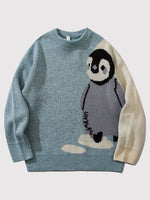 Load image into Gallery viewer, Japanese Penguin Sweater &#39;Pengin&#39;

