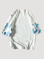 Load image into Gallery viewer, Japanese Shirt Butterfly Pattern &#39;Boom Time&#39;
