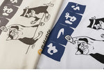Load image into Gallery viewer, Japanese Shirt Cat Pattern &#39;Tokudai&#39;
