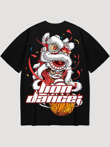 Japanese Shirt Lion Dance 'Ikimasu'