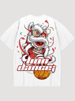 Load image into Gallery viewer, Japanese Shirt Lion Dance &#39;Ikimasu&#39;
