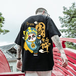Load image into Gallery viewer, Japanese Shirt Panda &#39;Drama&#39;
