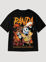 Load image into Gallery viewer, Japanese Shirt &#39;Samurai Panda&#39;
