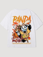 Load image into Gallery viewer, Japanese Shirt &#39;Samurai Panda&#39;
