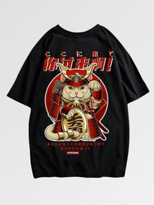 Japanese Shirt 'Warrior Cat'