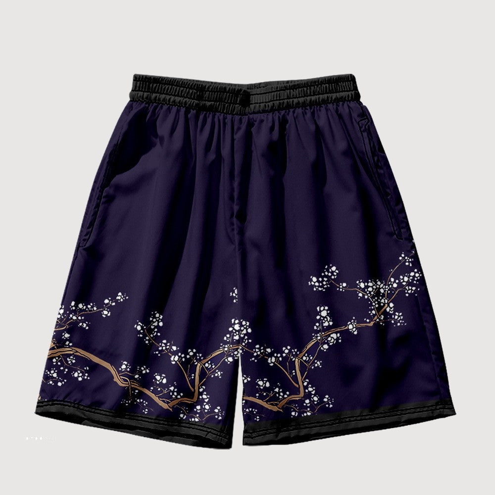 Japanese Shorts Cherry Blossom Pattern 'Haru'