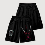 Load image into Gallery viewer, Japanese Shorts Katana Design &#39;Akuma&#39;
