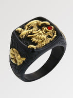 Load image into Gallery viewer, Japanese Signet Ring &#39;Aka&#39;
