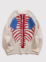 Load image into Gallery viewer, Japanese Skeleton Sweater &#39;Ochanomizu&#39;
