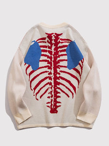 Japanese Skeleton Sweater 'Ochanomizu'