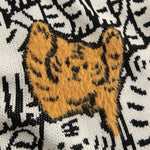 Load image into Gallery viewer, Japanese Streetwear Cat Sweater &#39;Harajuku&#39;
