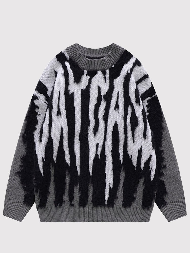 Japanese Streetwear Look Sweater 'Yaban'