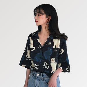 Japanese Style Blouse 'Nichino'