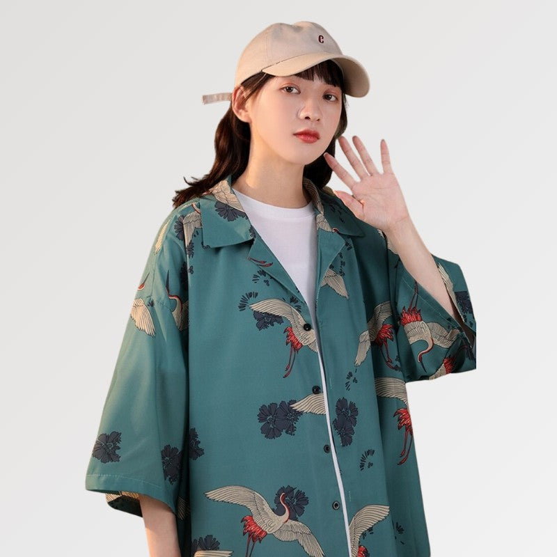 Japanese Style Kimono Jacket 'Ussei Wa'