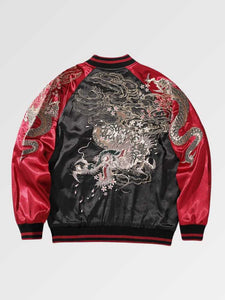 Japanese Sukajan Jacket Dragon Design 'Ryu'