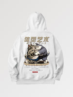 Load image into Gallery viewer, Japanese Sumo Cats Hoodie &#39;Fukuoka&#39;
