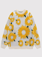 Load image into Gallery viewer, Japanese Sunflower Sweater &#39;Himawari&#39;
