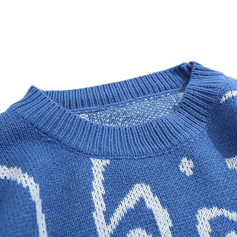 Japanese Sweater Cat Pattern 'Ginza'