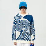 Load image into Gallery viewer, Japanese Sweater Spiral Design &#39;Kabukicho&#39;
