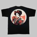 Load image into Gallery viewer, Japanese T-Shirt Geisha Pattern
