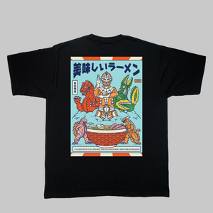 Japanese T-Shirt Ramen Monster