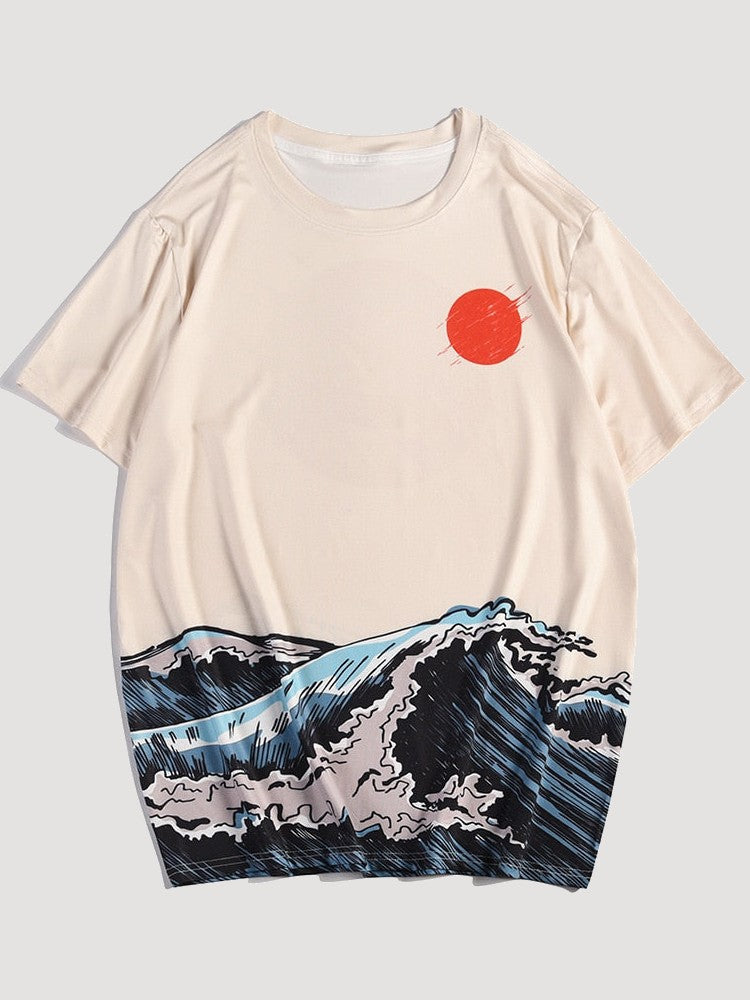 Japanese T-shirt 'Rising sun'