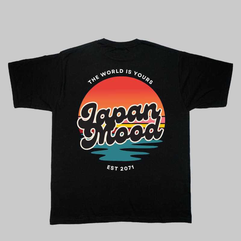 Japanese T-Shirt 'Summer Vibes'