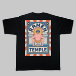 Load image into Gallery viewer, Japanese T-Shirt Sumo Ramen Temple
