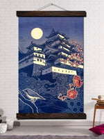 Load image into Gallery viewer, Japanese Temple Painting &#39;Nijo Castle&#39;
