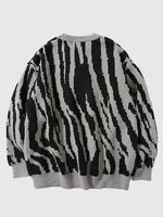 Load image into Gallery viewer, Japanese Wave Pattern Sweater &#39;Ikebukuro&#39;
