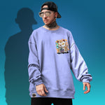 Load image into Gallery viewer, Japanese Zombie Cat Hoodie &#39;Kanagawa&#39;
