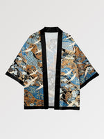 Load image into Gallery viewer, Kimono and Shorts Set 'Dento-Teki'

