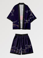 Load image into Gallery viewer, Kimono and Shorts Set 'Rising Sun'
