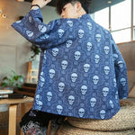 Load image into Gallery viewer, Kimono Jacket for Men &#39;Kurashiki&#39;
