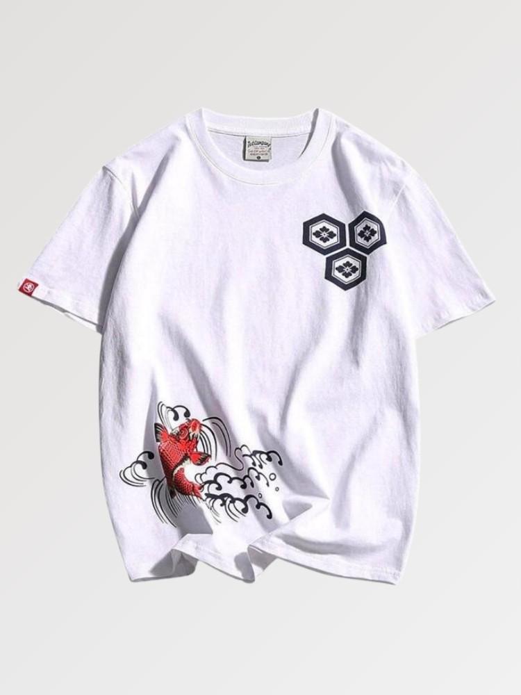 Koi Carp Japanese Shirt 'Sakana'