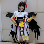 Load image into Gallery viewer, Kujou Sara Cosplay Genshin Impact
