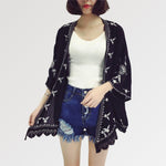 Load image into Gallery viewer, Lace Kimono Jacket &#39;Manabeshima&#39;
