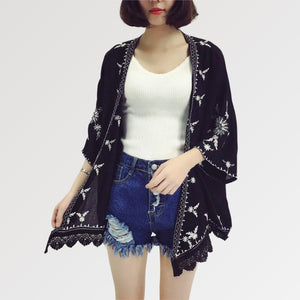 Lace Kimono Jacket 'Manabeshima'