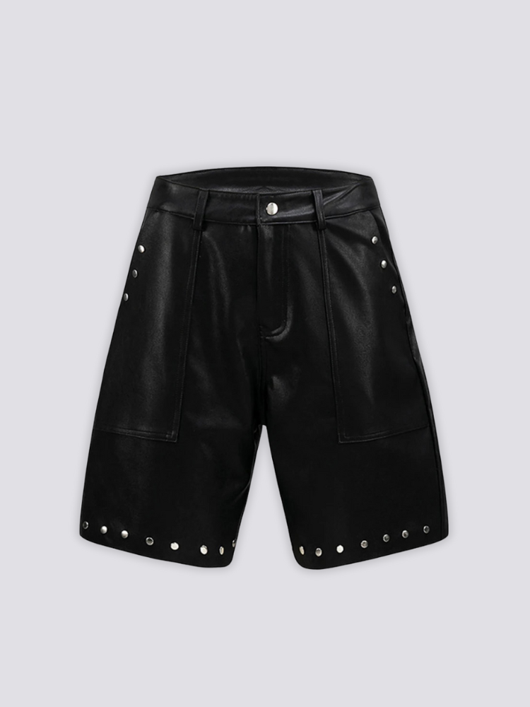 Leather Shorts